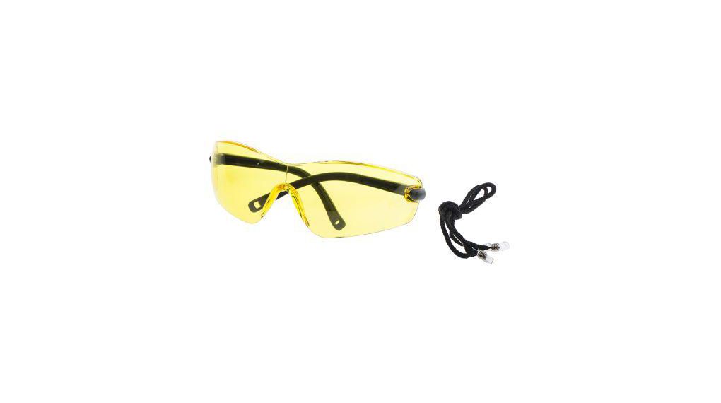 Safety Glasses, Anti-Scratch, Yellow